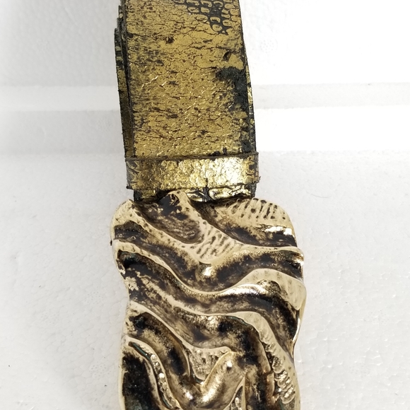 Antoniazzi Firenze Gold Blk Alligator Embossed XL - Picture 10 of 13